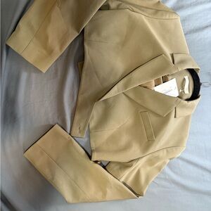 OAK + FORT Beige Blazer